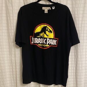 L.o.g.g label of graded goods xl men’s black t shirt Jurassic park dinosaurs
